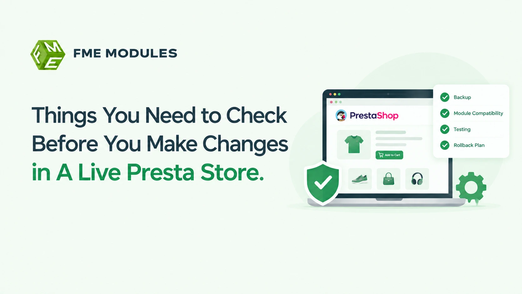 What Should You Check Before Making Changes to a Live PrestaShop Store?
